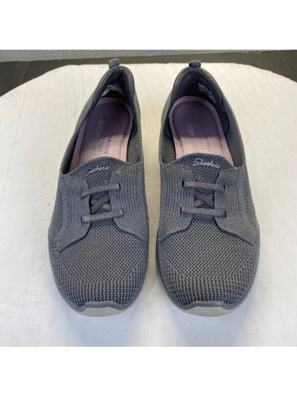 Skechers Stretch Women's Sneaker, Grey, Size 9.5,Lighweight,Comfort‎